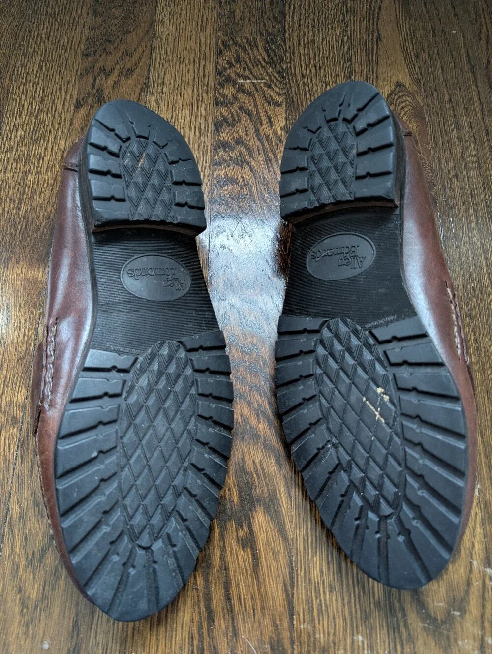 Allen Edmonds Brown Leather Penny Loafers, Size 10C